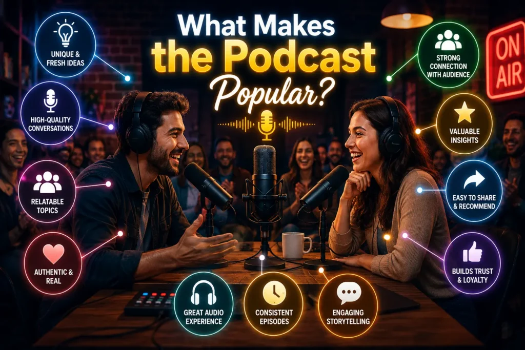 what makes the podcast popular?