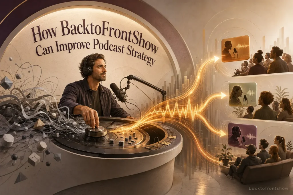 how backtofrontshow can improve podcast strategy